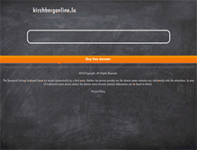 Tablet Screenshot of kirchbergonline.lu